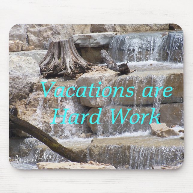 Waterfall Mousepad #2-customise (Front)