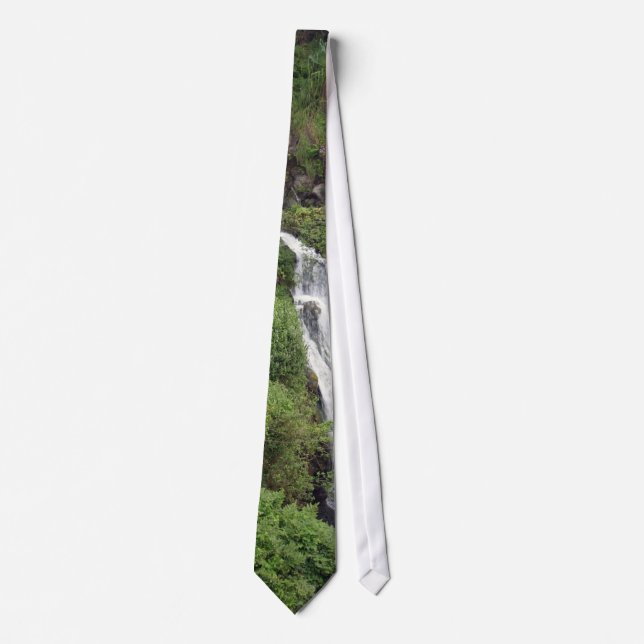 Waterfall Near Hilo, Hawaii Tie (Front)