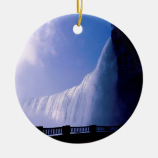 Waterfall Niagara Falls Ceramic Tree Decoration