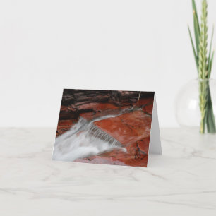 Waterfall Note Card (blank)