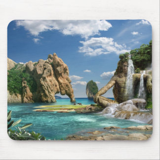 Waterfall Ocean - Mauspad Mouse Mat