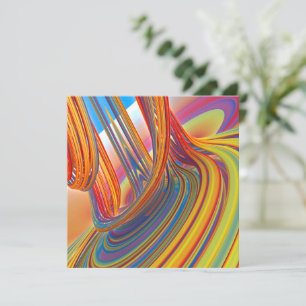 Waterfall of Colour Card