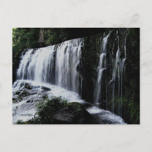 Waterfall of Sgŵd isaf Clun-gwyn Postcard