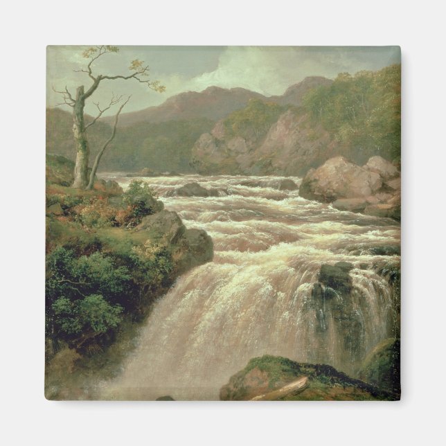 Waterfall on River Neath, South Wales Magnet (Front)