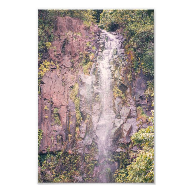 Waterfall on Road to Hana | Photo Print (Front)