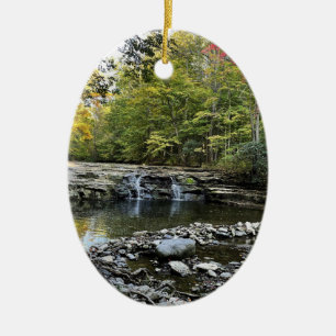 Waterfall Ornament