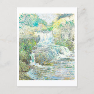 Waterfall Painting Postcard