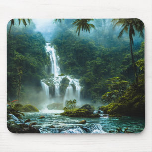 Waterfall Paradise Mouse Mat