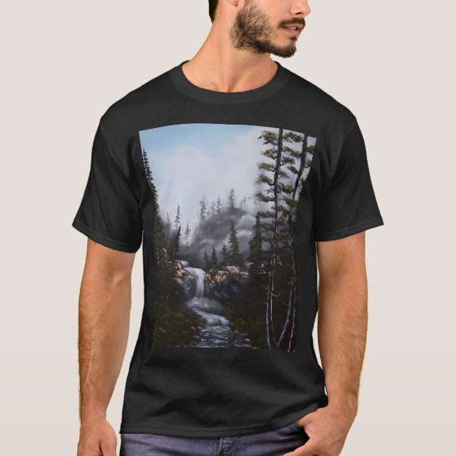 Waterfall Paradise T-Shirt (Front)