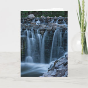 Waterfall Photo greeting card