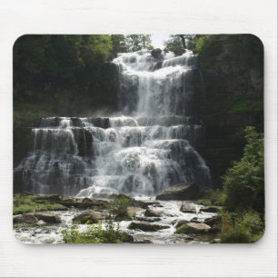 Waterfall photo on a mouse mat