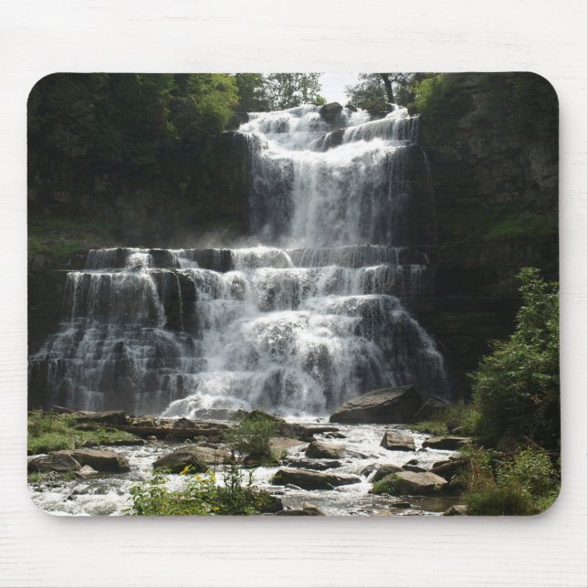 Waterfall photo on a  mouse mat (Front)
