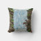 Waterfall Pillow (blue back)