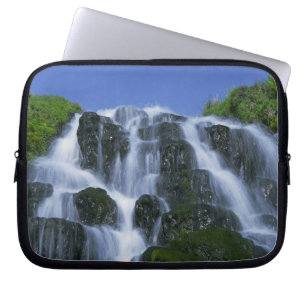 Waterfall, Portree, Isle of Skye, Highlands, Laptop Sleeve