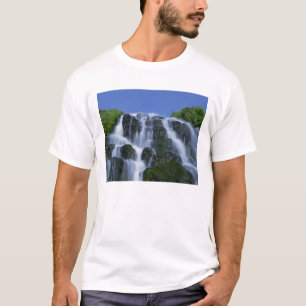Waterfall, Portree, Isle of Skye, Highlands, T-Shirt