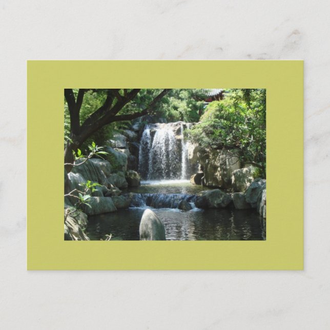 waterfall postcard (Front)