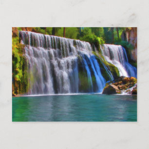 WATERFALL POSTCARD