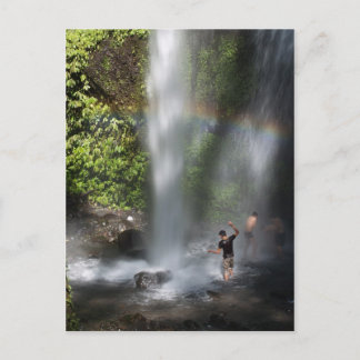 waterfall postcard