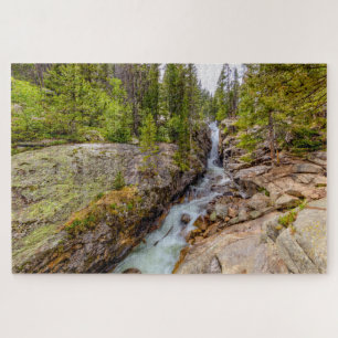 Waterfall & River Cascade Jigsaw Puzzle