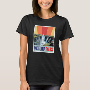 Waterfall Souvenir Africa Victoria Falls Zimbabwe  T-Shirt