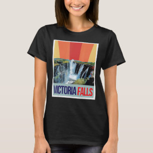 Waterfall Souvenir Africa Victoria Falls Zimbabwe  T-Shirt