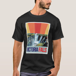 Waterfall Souvenir Africa Victoria Falls Zimbabwe  T-Shirt