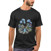 Waterfall, Stone Bridge and Flowers