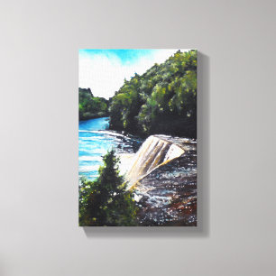 Waterfall - Tahquamenon Falls, MI Canvas Print