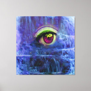 Waterfall Tears Canvas Print