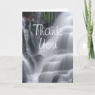 Waterfall Thank You Card