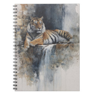 Waterfall Tiger Notebook