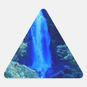 Waterfall Triangle Sticker