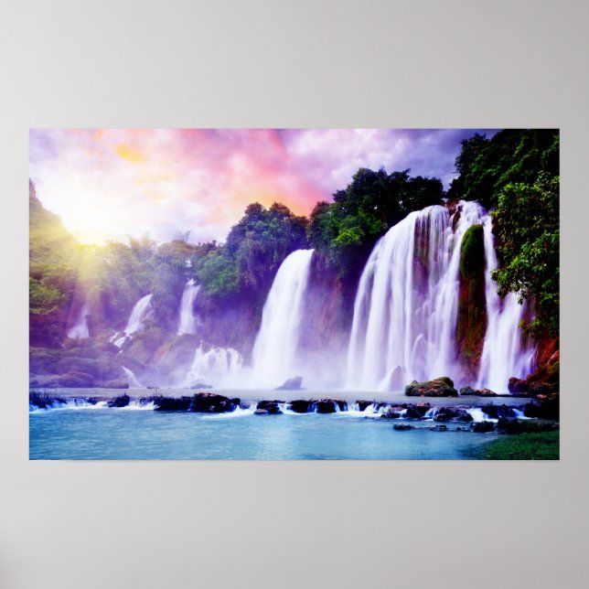 Waterfall Tropicana Print (Front)