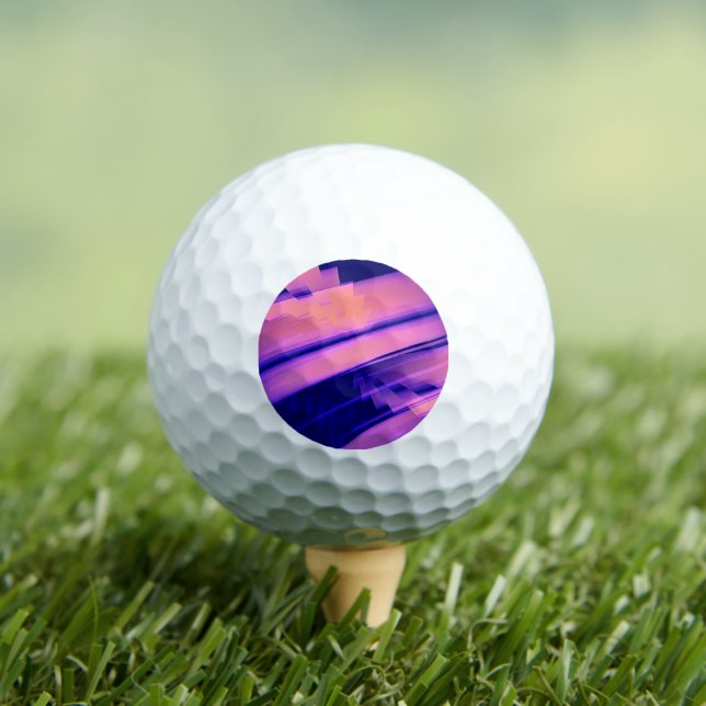 WATERFALL WATER ABSTRACT GOLF BALLS (Insitu Tee)
