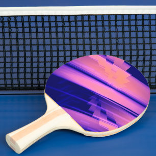 WATERFALL WATER ABSTRACT PING PONG PADDLE