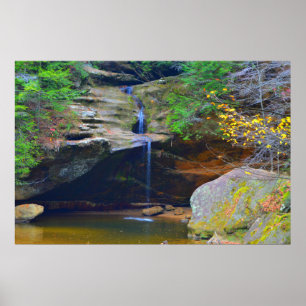 Waterfall Wonderful Poster