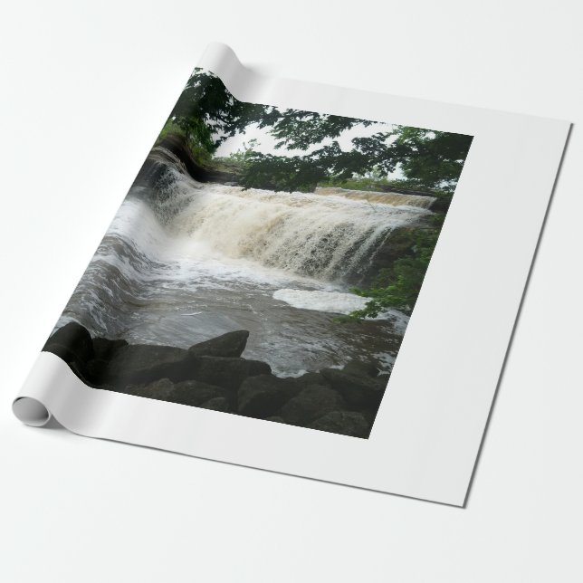 Waterfall  wrapping paper (Unrolled)