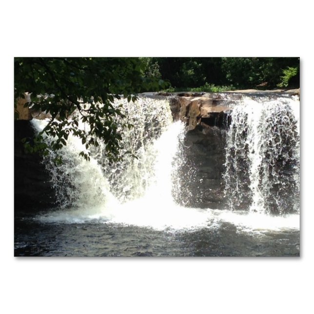 Waterfall WV Reading Flashcards for adults Table Number (Front)
