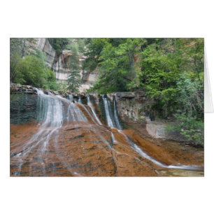 Waterfall, Zion National Park, Utah, USA