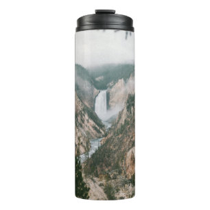 WATERFALLS AND MOUNTAIN VIEW THERMAL TUMBLER