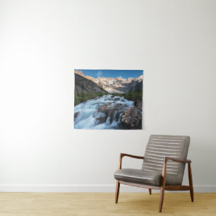 Waterfalls   Aviolo Lake, Italy Tapestry