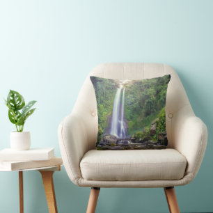 Waterfalls Bali, Indonesia Cushion