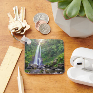 Waterfalls   Bali, Indonesia Key Ring