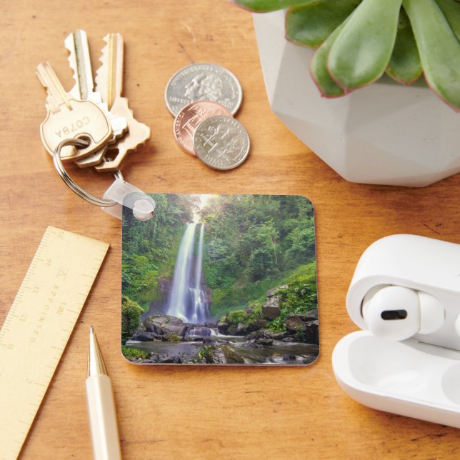 Waterfalls | Bali, Indonesia Key Ring (Desk)