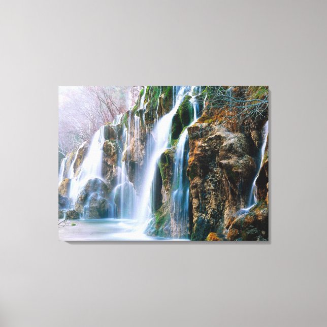 Waterfalls Canvas Print (Front)