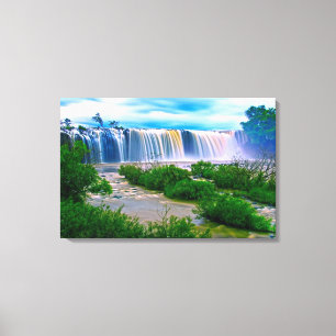 Waterfalls Canvas Print