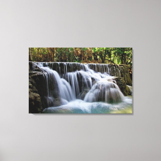 Waterfalls Canvas Print (Front)