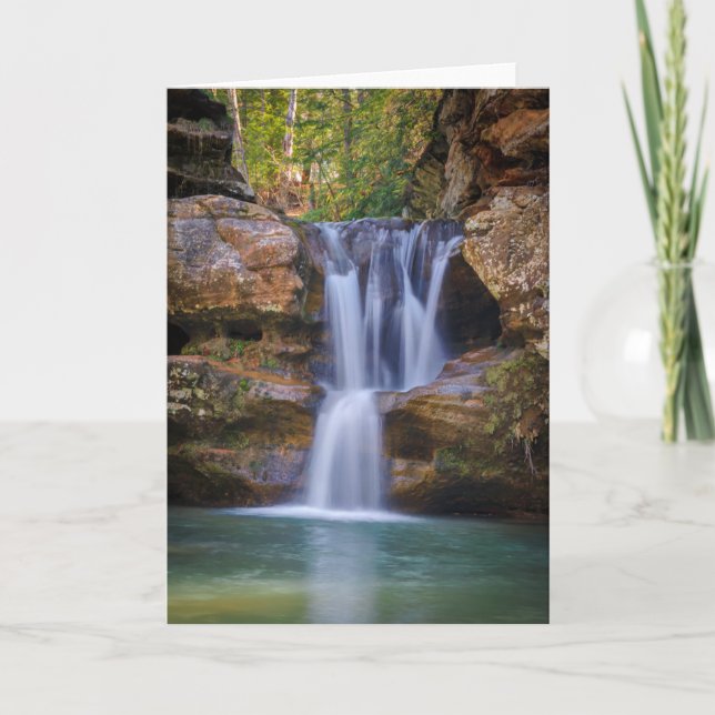 Waterfalls | Cedar Falls, Ohio Card (Front)