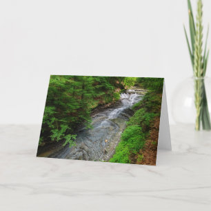 Waterfalls   Cuyahoga Valley Ohio Card
