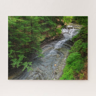 Waterfalls Cuyahoga Valley Ohio Jigsaw Puzzle